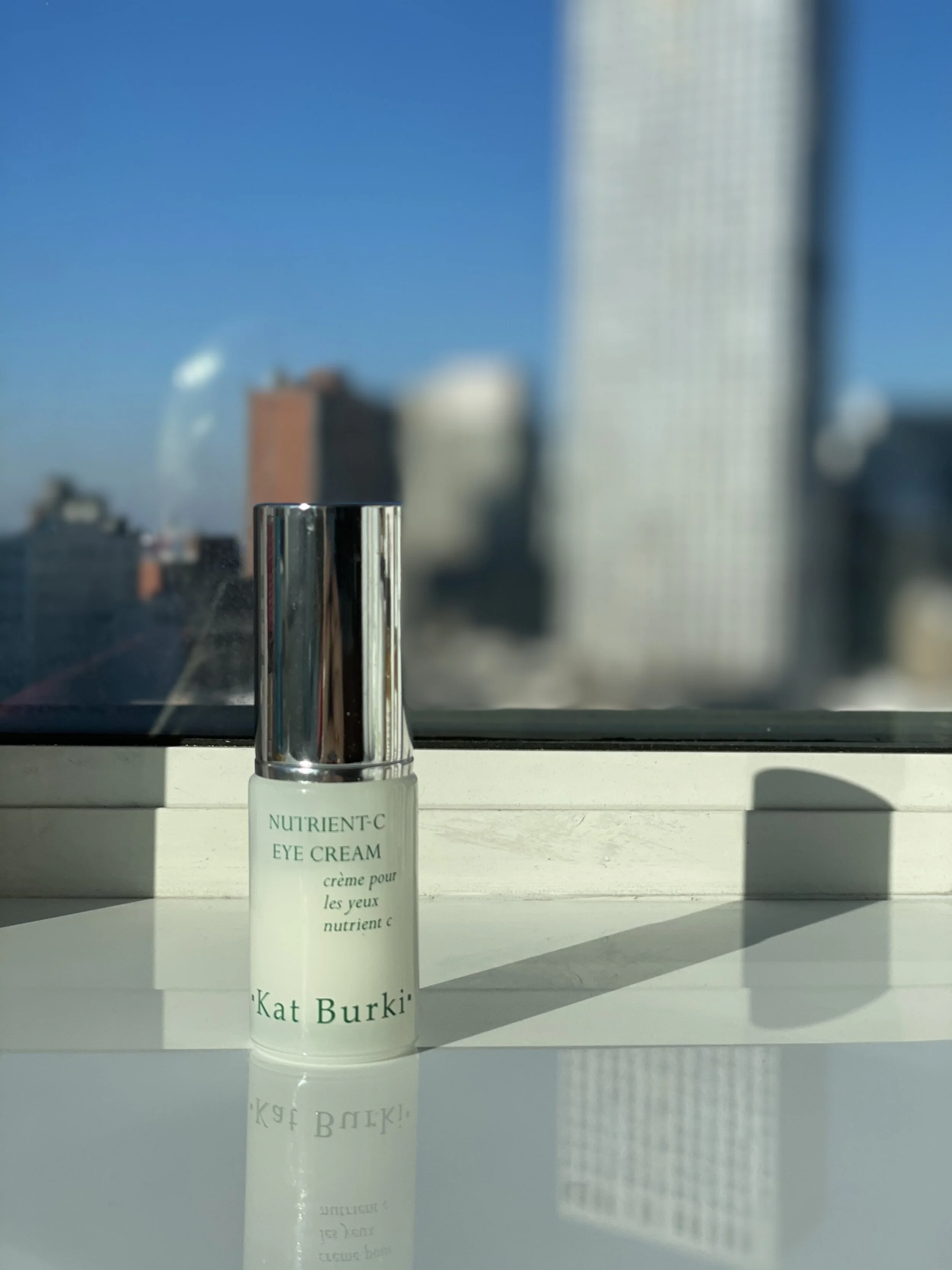PRODUCT REVIEW: KAT BURKI NUTRIENT C EYE CREAM - BEST NATURAL EYE CREAM, BEST BRIGHTENING EYE CREAM WITH VITAMIN C