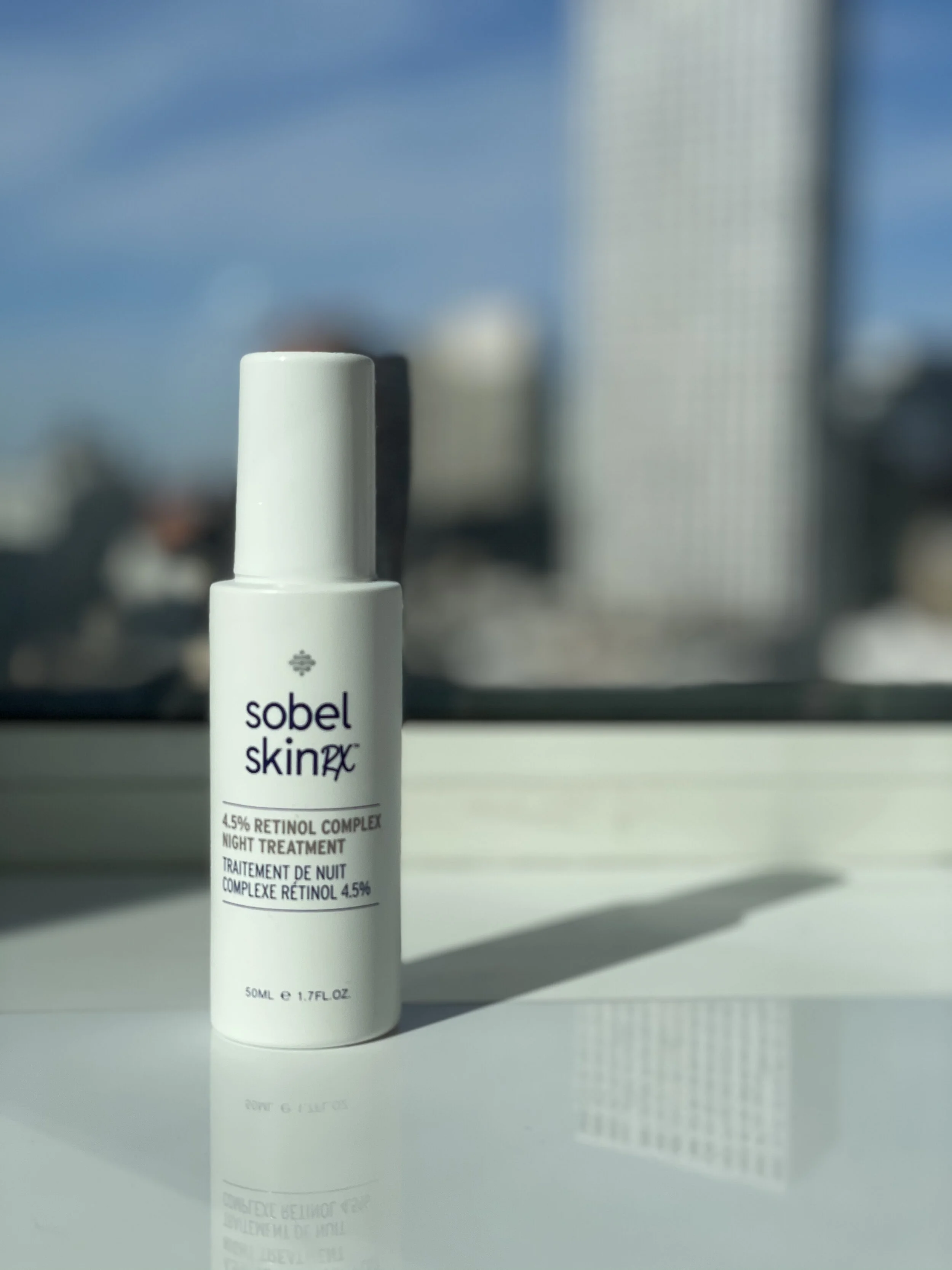 PRODUCT REVIEW: SOBEL SKIN RX 4.5% RETINOL NIGHT TREATMENT   - BEST RETINOL SERUM, BEST FACE CREAM WITH RETINOL