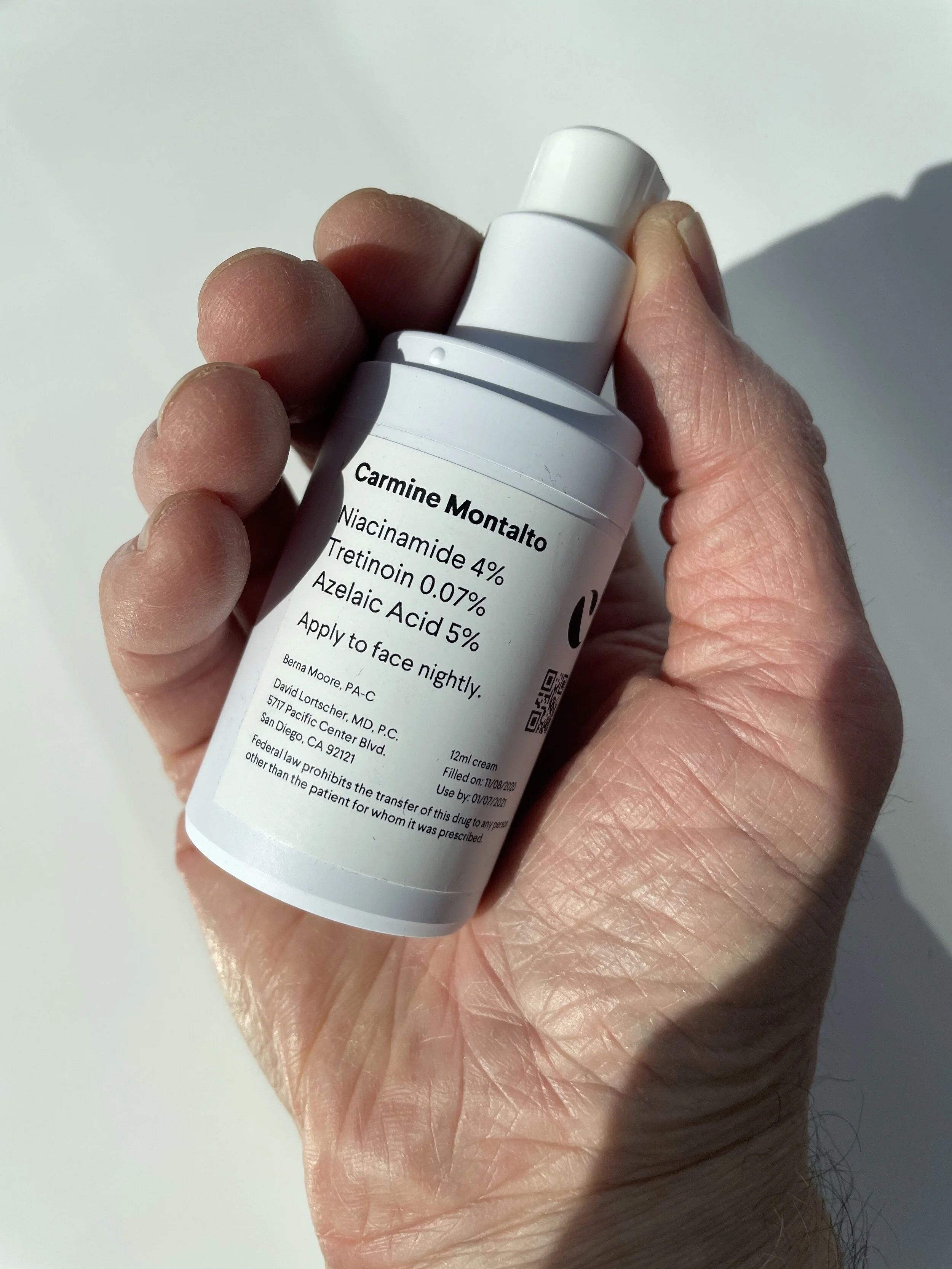 retinol and curology