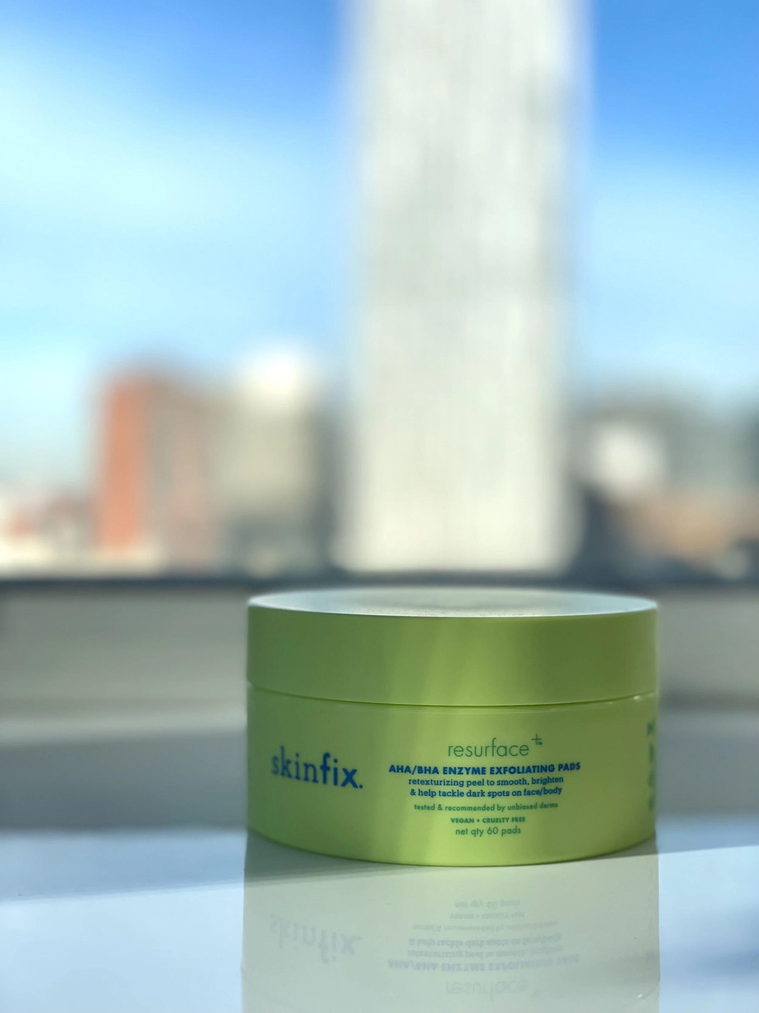 PRODUCT REVIEW: SKINFIX RESURFACE+ AHA/BHA ENZYME EXFOLIATING PADS FOR FACE AND TARGETED BODY – BEST EXFOLIATING PADS WITH GLYCOLIC ACID, BEST SALICYLIC ACID TREATMENT