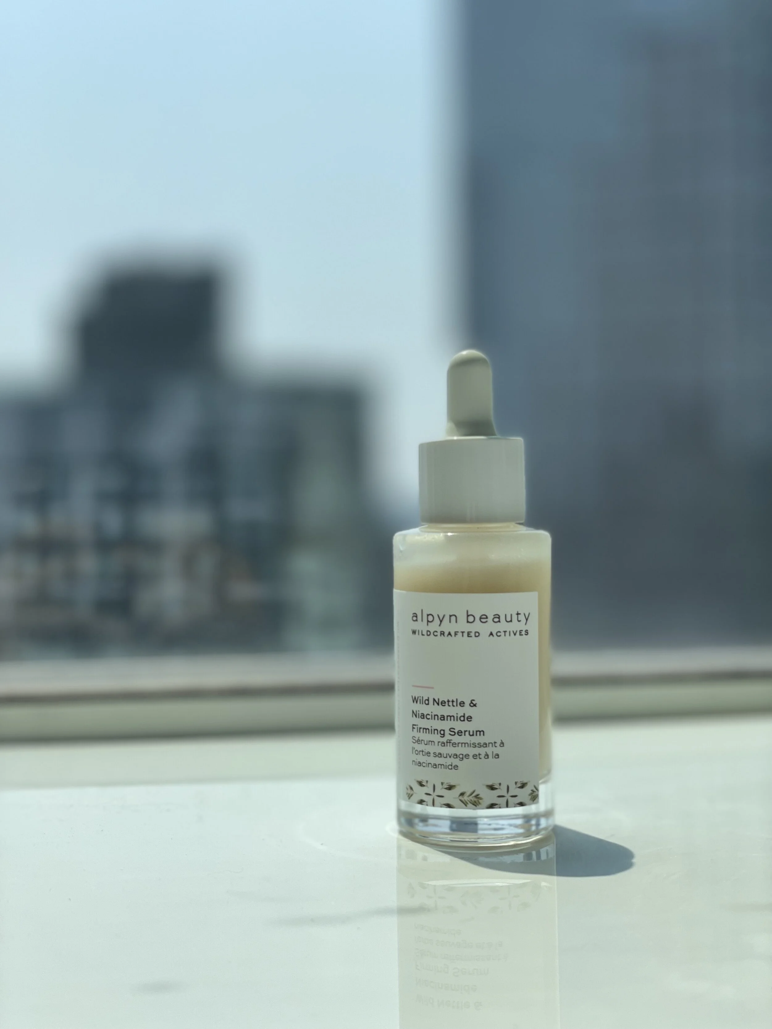 PRODUCT REVIEW: ALPYN BEAUTY WILD NETTLE & NIACINAMIDE FIRMING SERUM - BEST NIACINAMIDE SERUM, BEST ORGANIC BRIGHTENING SERUM