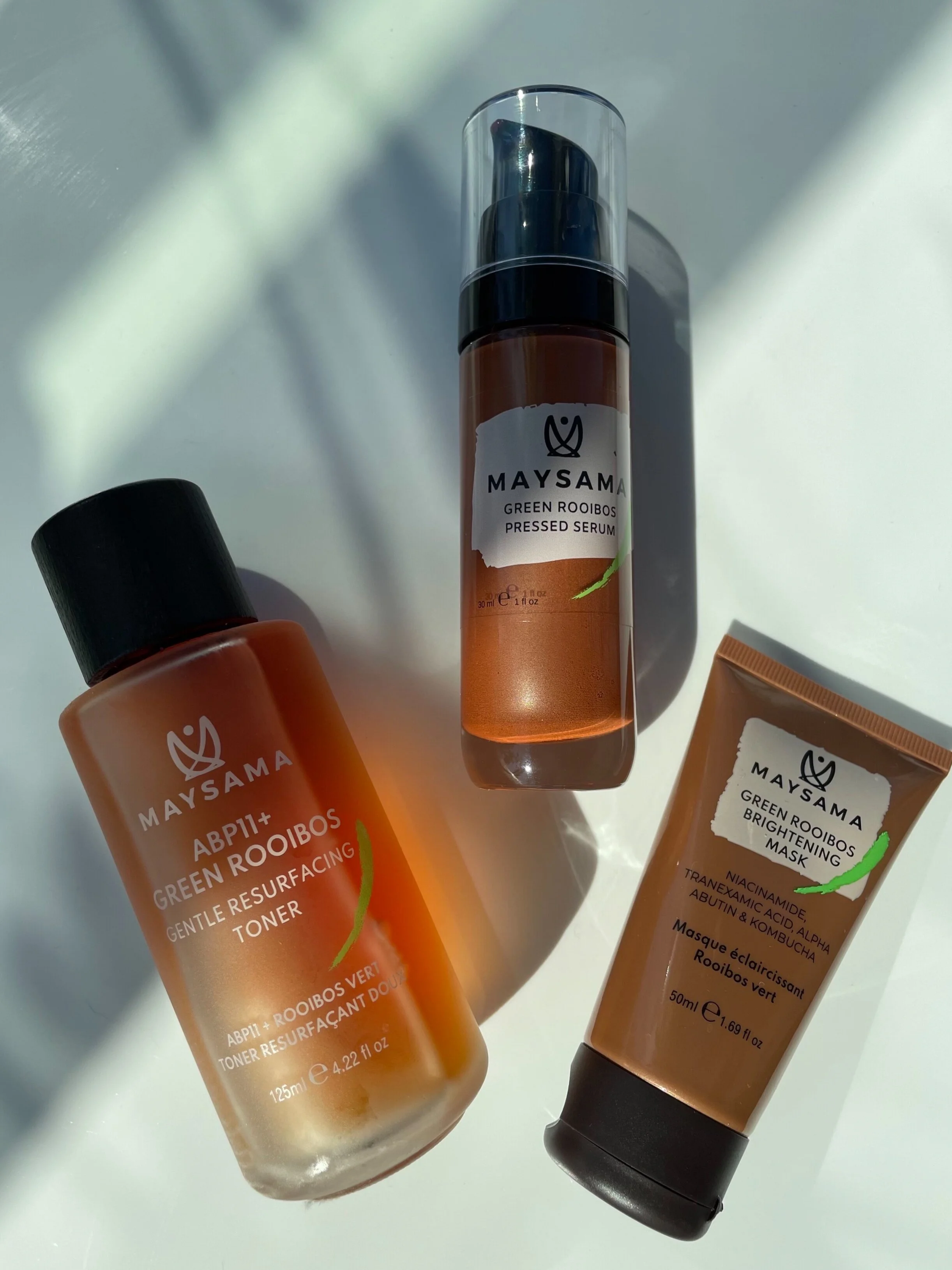 BRANDS I'M INTO: MAYSAMA BEAUTY ANTIOXIDANT POWERED SKINCARE MADE WITH GREEN ROOIBOS TEA EXTRACT – BEST ANTIOXIDANT SERUM, BEST BRIGHTENING MASK FOR SELFCARE SUNDAY