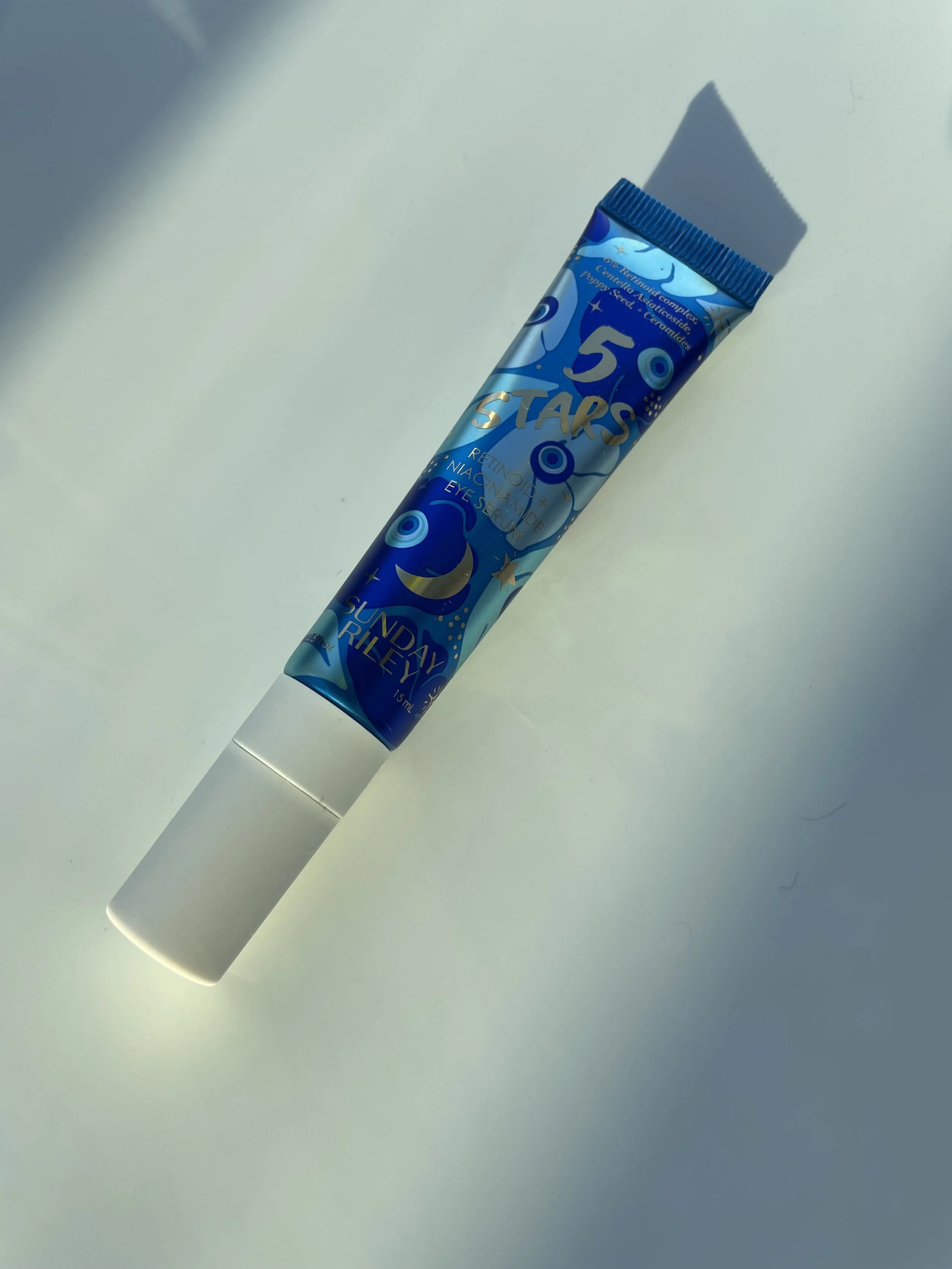 PRODUCT REVIEW: SUNDAY RILEY 5 STARS RETINOID + NIACINAMIDE EYE SERUM – BEST EYE CREAM WITH RETINOL, BEST BRIGHTENING EYE CREAM FOR DARK CIRCLES