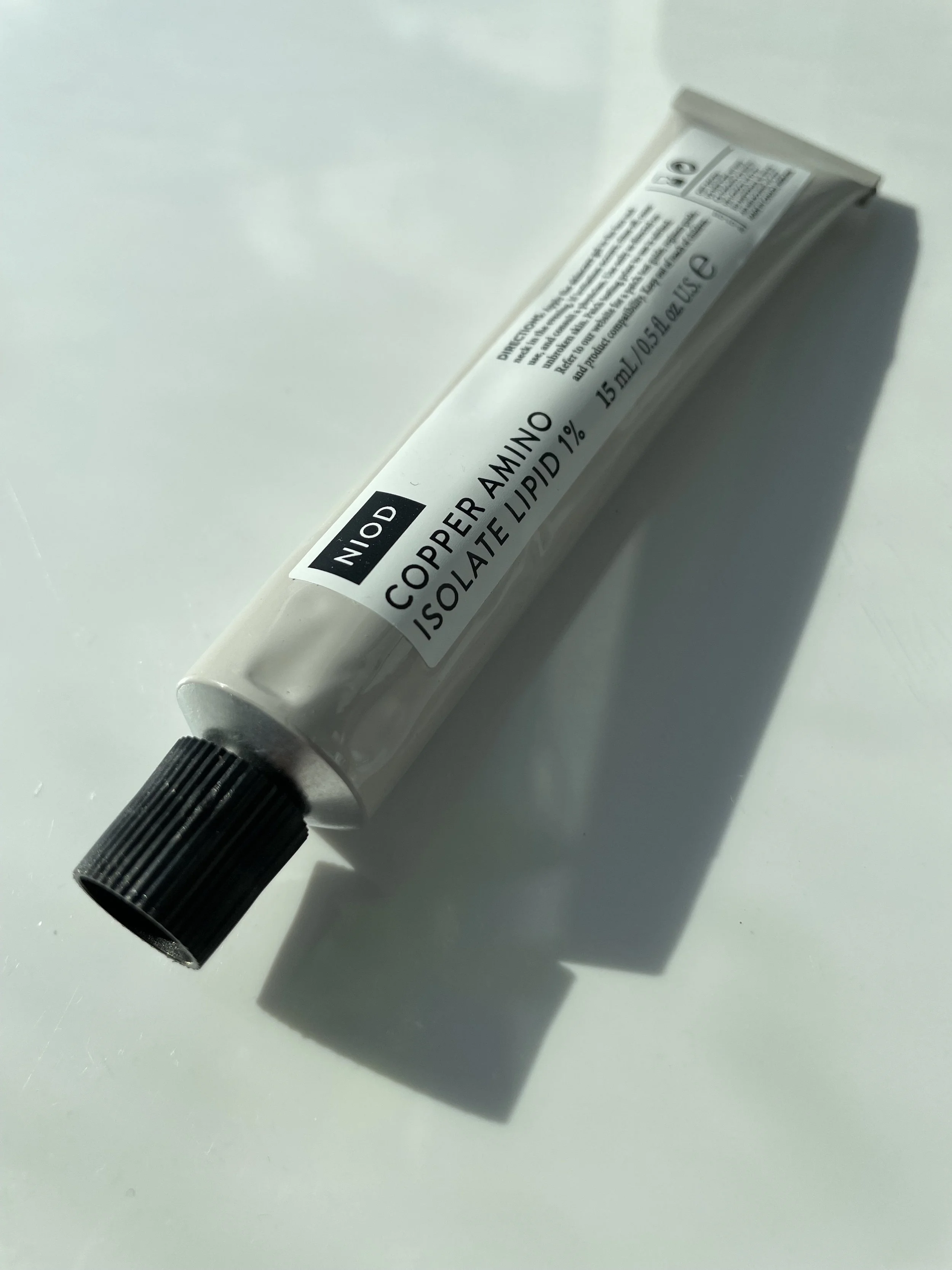 PRODUCT REVIEW: NIOD COPPER AMINO ISOLATE LIPID 1 % (CAIL) - BEST PEPTIDE SERUM, BEST SLEEPING MASK