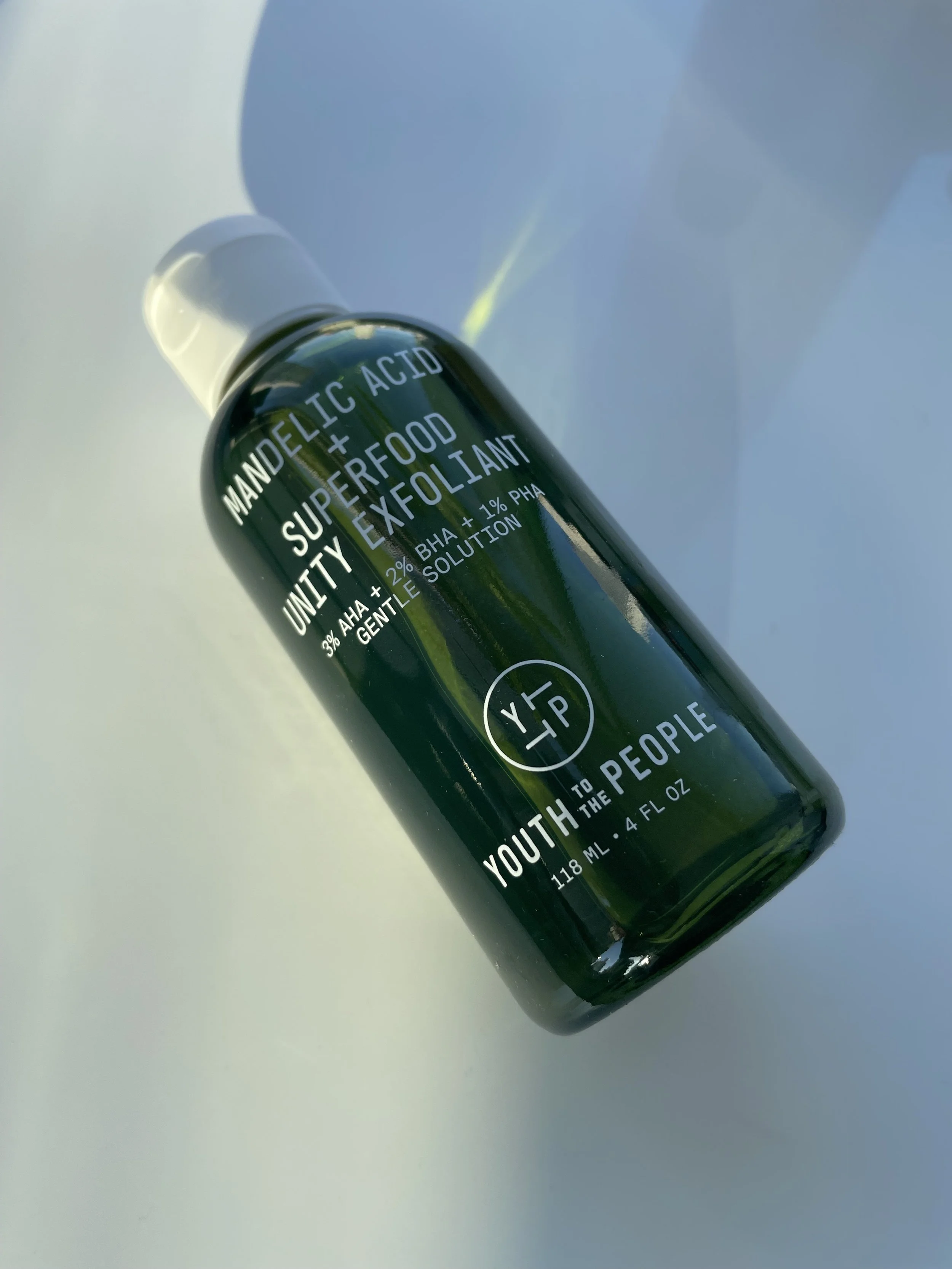 PRODUCT REVIEW: YOUTH TO THE PEOPLE MANDELIC ACID + SUPERFOOD UNITY EXFOLIANT – BEST EXFOLIATING TONER FOR OILY SKIN, BEST TONER WITH MANDELIC ACID