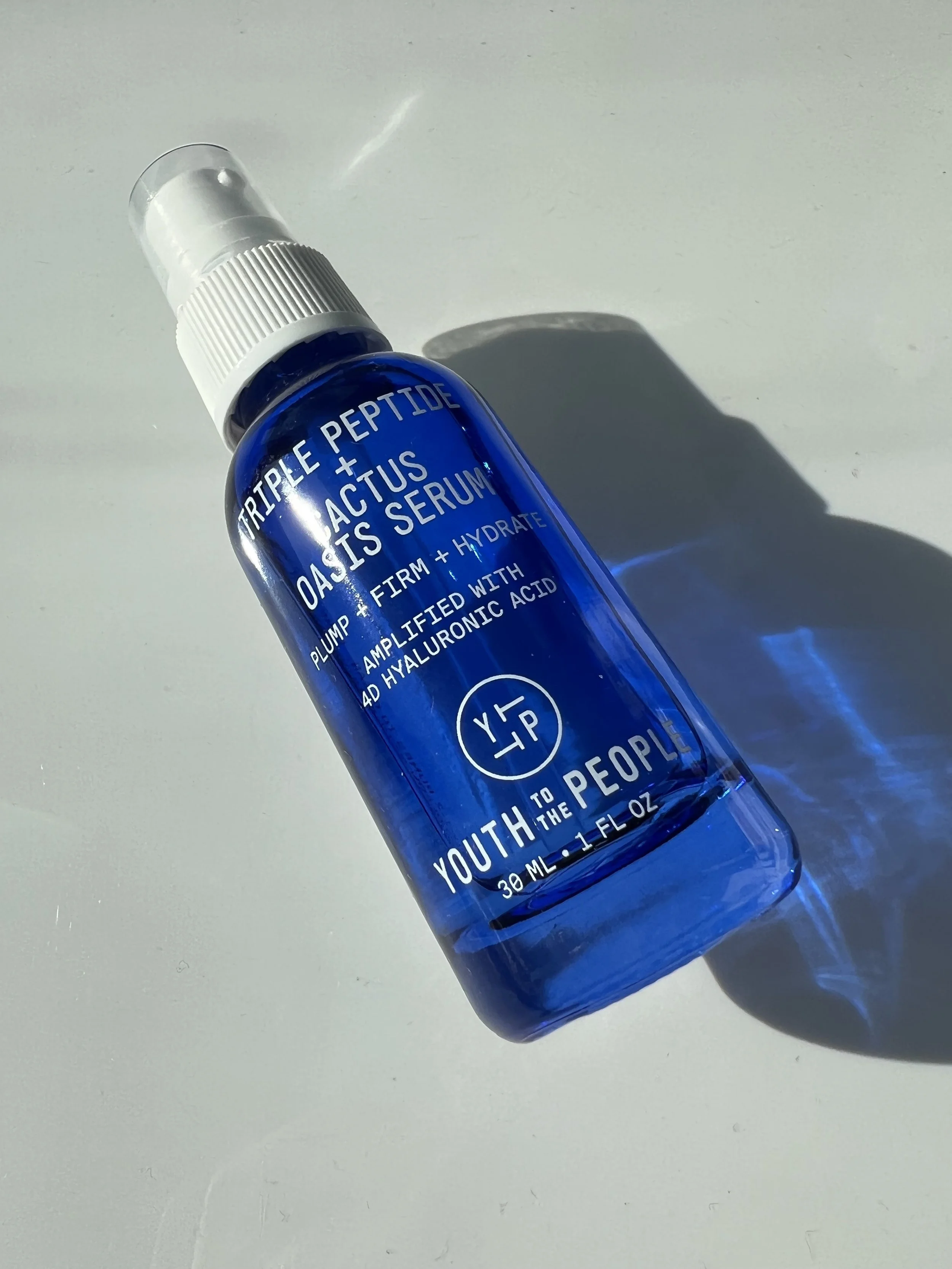 PRODUCT REVIEW: YOUTH TO THE PEOPLE TRIPLE PEPTIDE + CACTUS HYDRATING + FIRMING OASIS SERUM - BEST ANTI-AGING SERUM, BEST HYDRATING SERUM FOR FACE