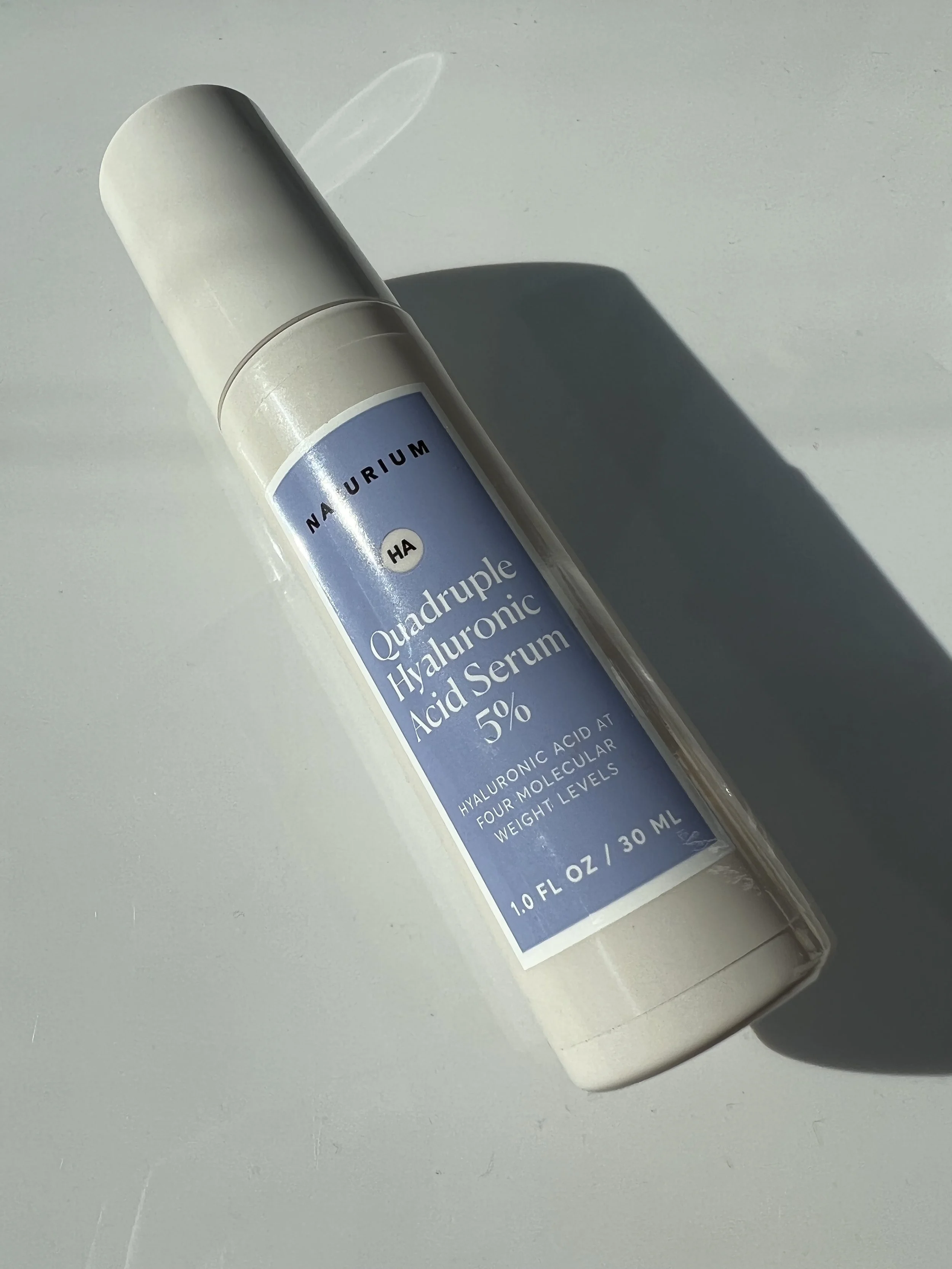 PRODUCT REVIEW: NATURIUM QUADRUPLE HYALURONIC ACID SERUM 5% - BEST ANTI-AGING SERUM, BEST HYDRATING SERUM WITH HYALURONIC ACID