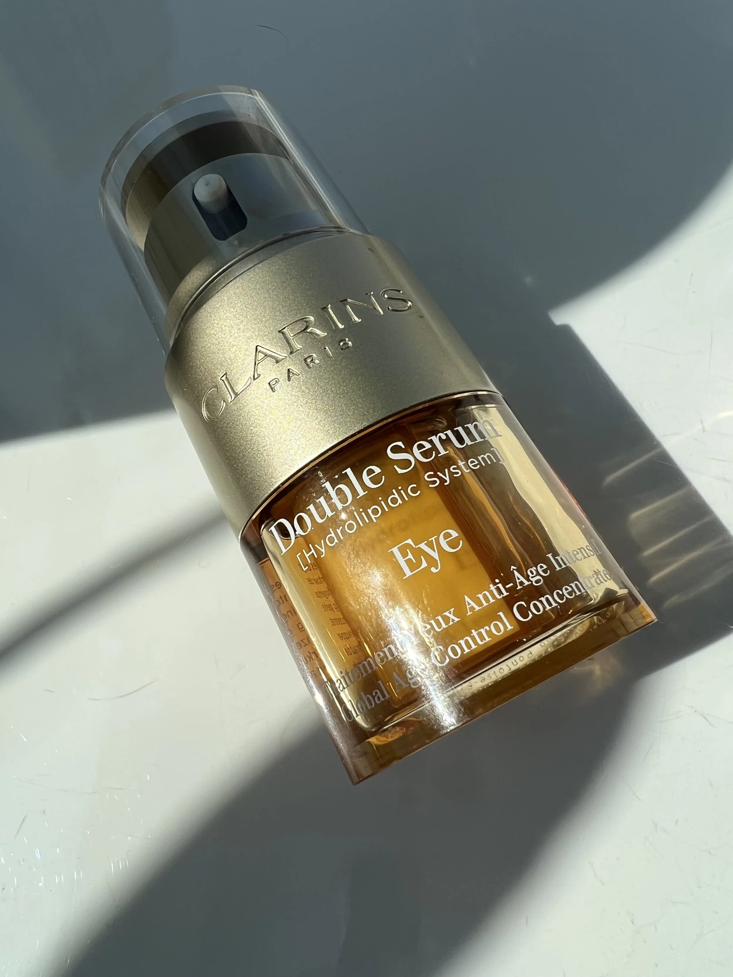 PRODUCT REVIEW CLARINS DOUBLE SERUM EYE BEST ANTIAGING EYE CREAM