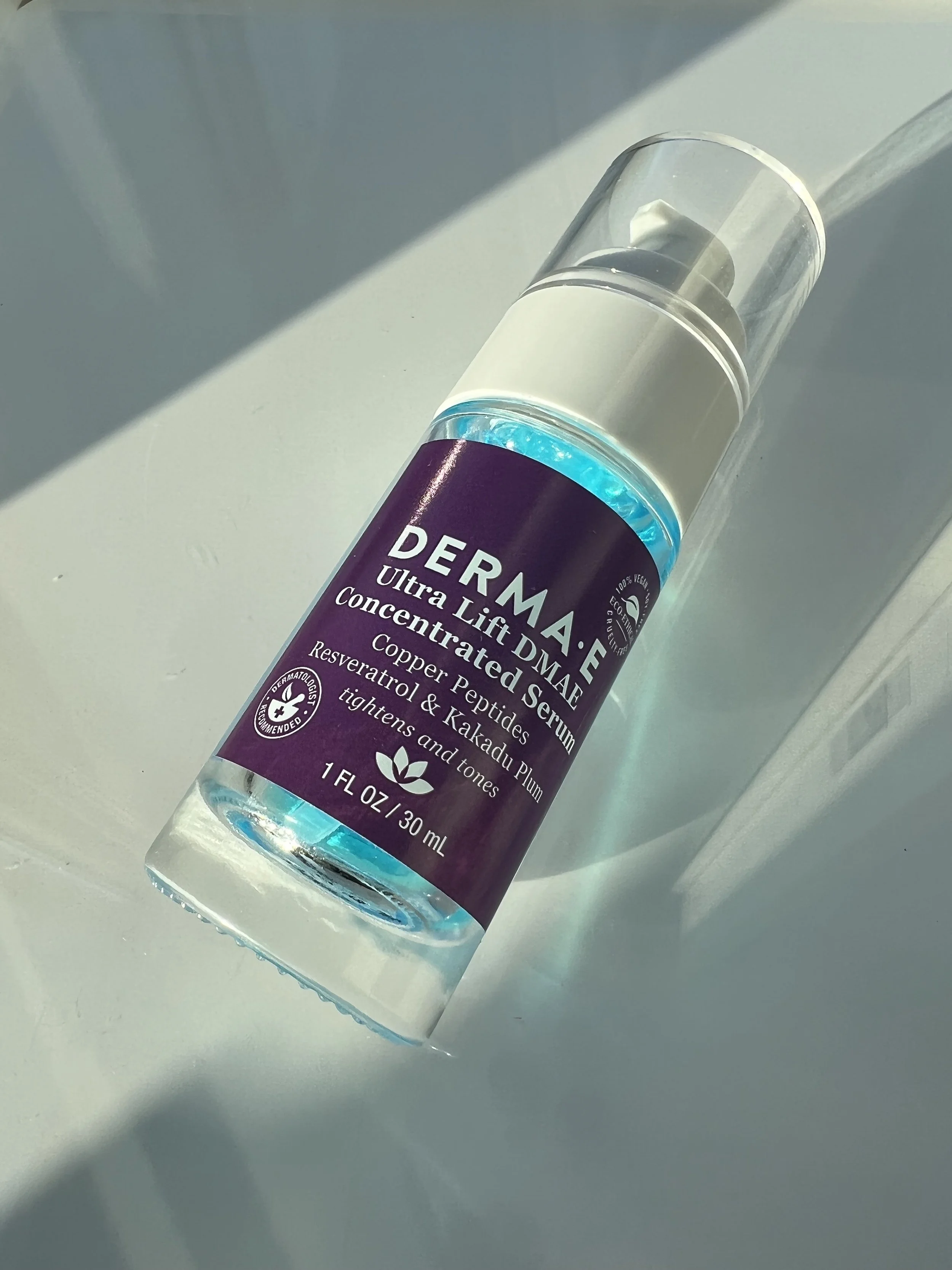 PRODUCT REVIEW: DERMA E ULTRA LIFT DMAE CONCENTRATED SERUM – BEST ANTI-AGING SERUM FOR WRINKLES, BEST PEPTIDE SERUM
