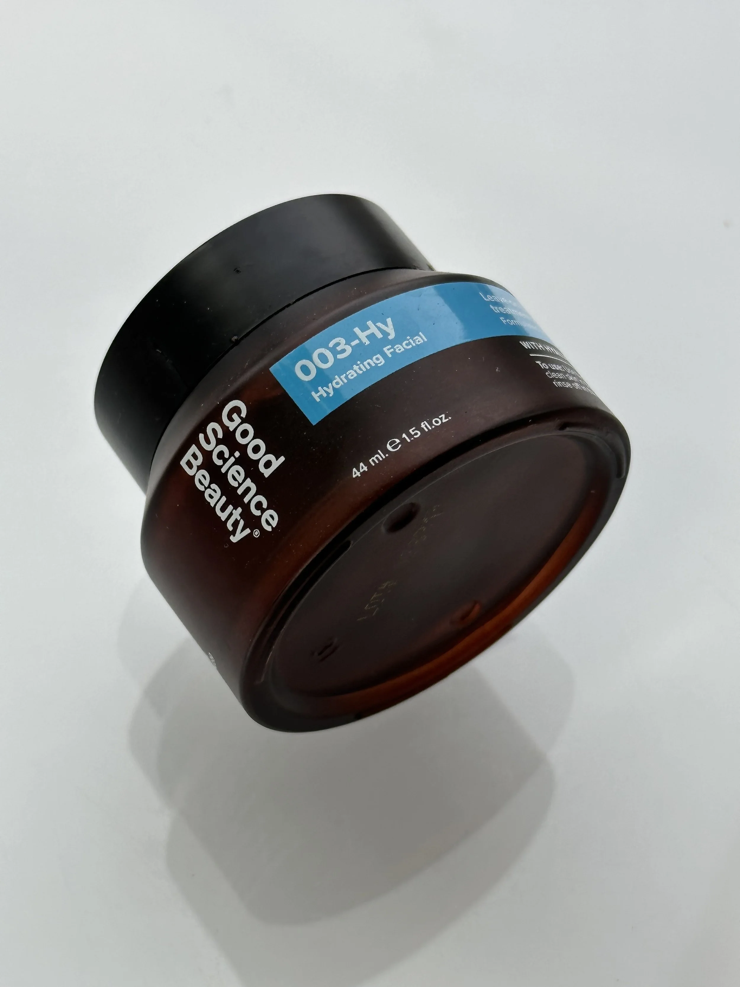 PRODUCT REVIEW: GOOD SCIENCE BEAUTY 003-HY HYDRATING FACIAL - BEST HYDRATING MASK, BEST FACE CREAM WITH HYALURONIC ACID, WHAT IS HYALURONIC ACID AND WHAT DOES HYALURONIC ACID DO FOR THE SKIN?