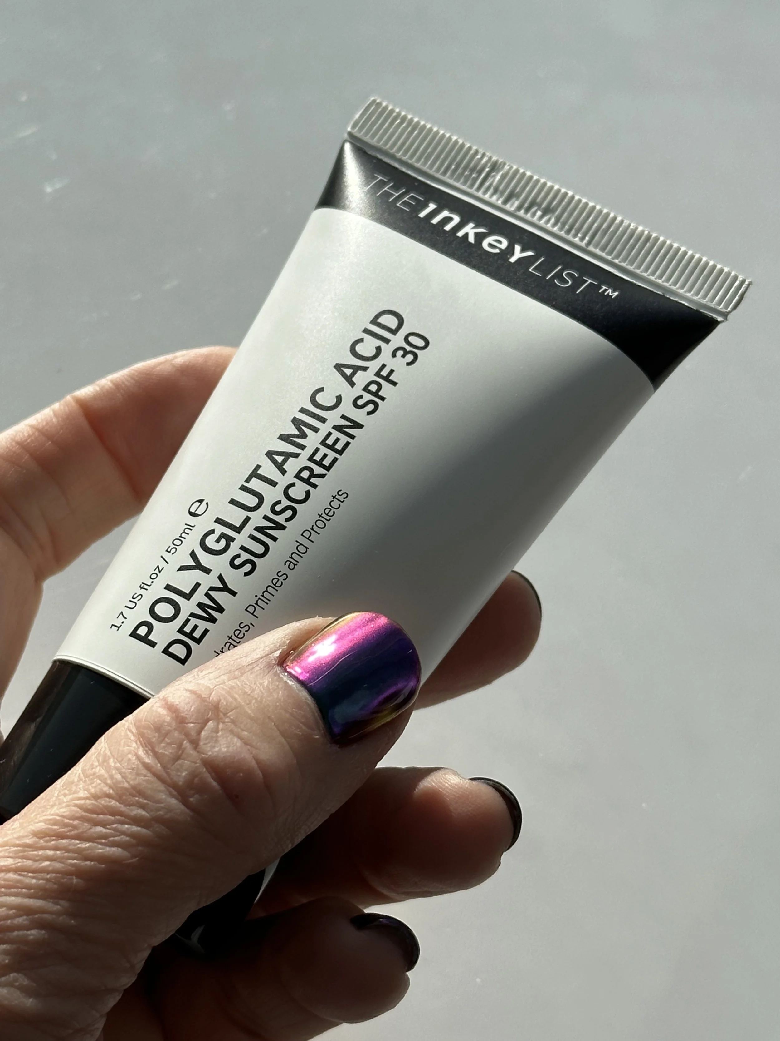 PRODUCT REVIEW THE INKEY LIST POLYGLUTAMIC ACID DEWY SUNSCREEN SPF 30