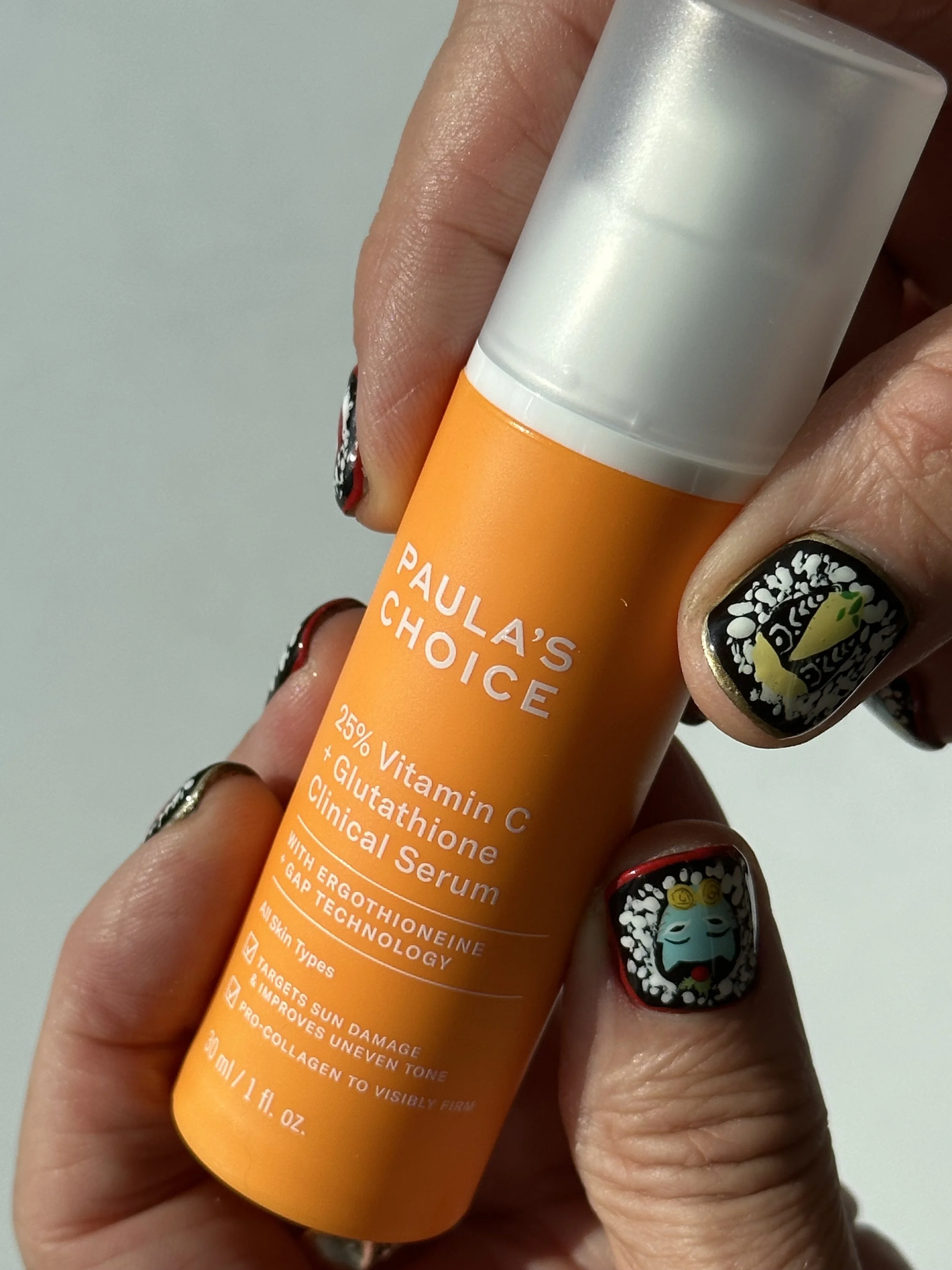 PRODUCT REVIEW: PAULA'S CHOICE 25% VITAMIN C + GLUTATHIONE CLINICAL SERUM - What percentage of vitamin c is effective? Should I use 10% or 20% vitamin C? Is higher percentage of vitamin C better?