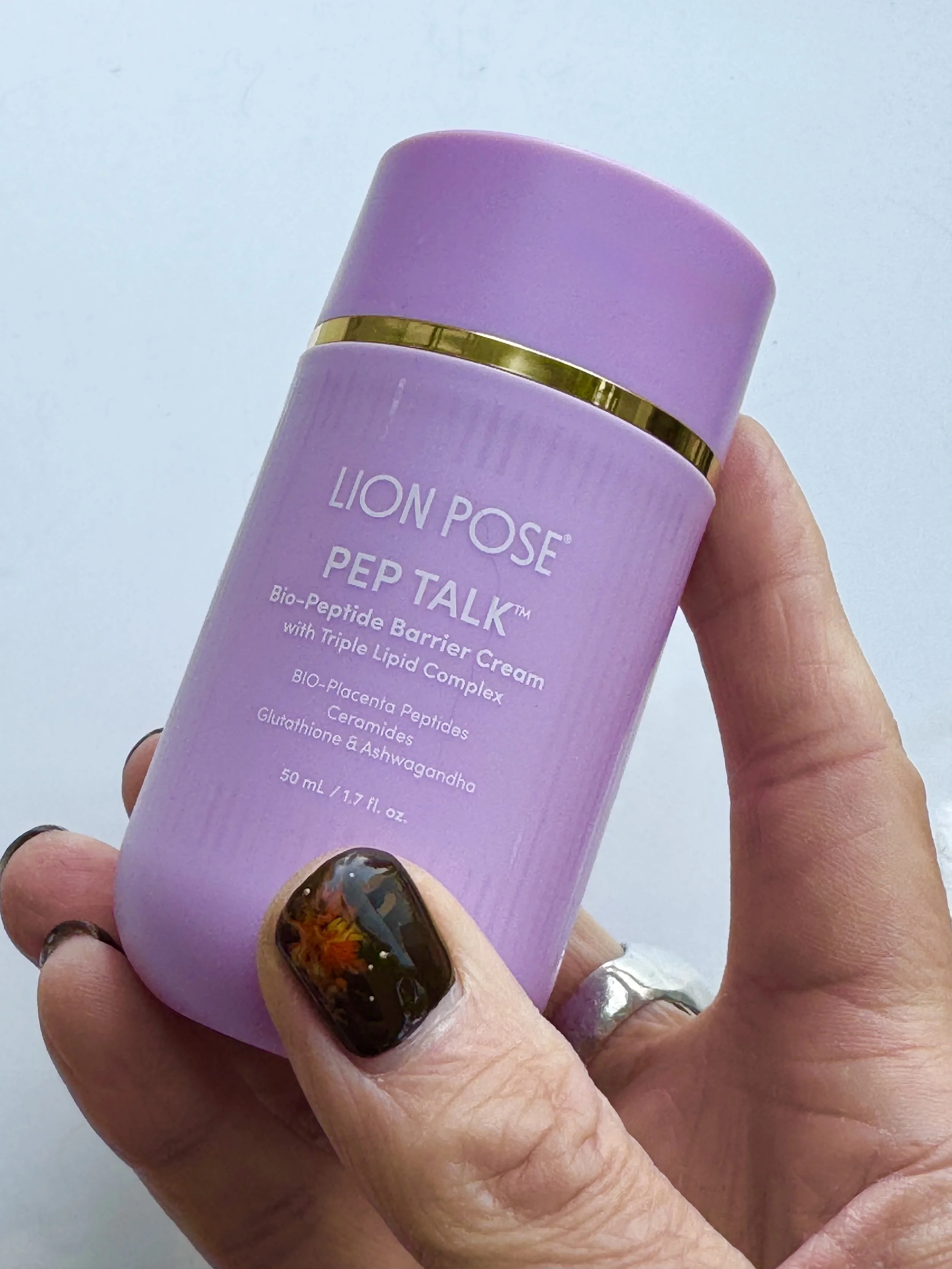 PRODUCT REVIEW: LION POSE PEP TALK BIO-PEPTIDE BARRIER CREAM - What are skin lipids? How do lipids affect the skin? Are lipids and ceramides the same?