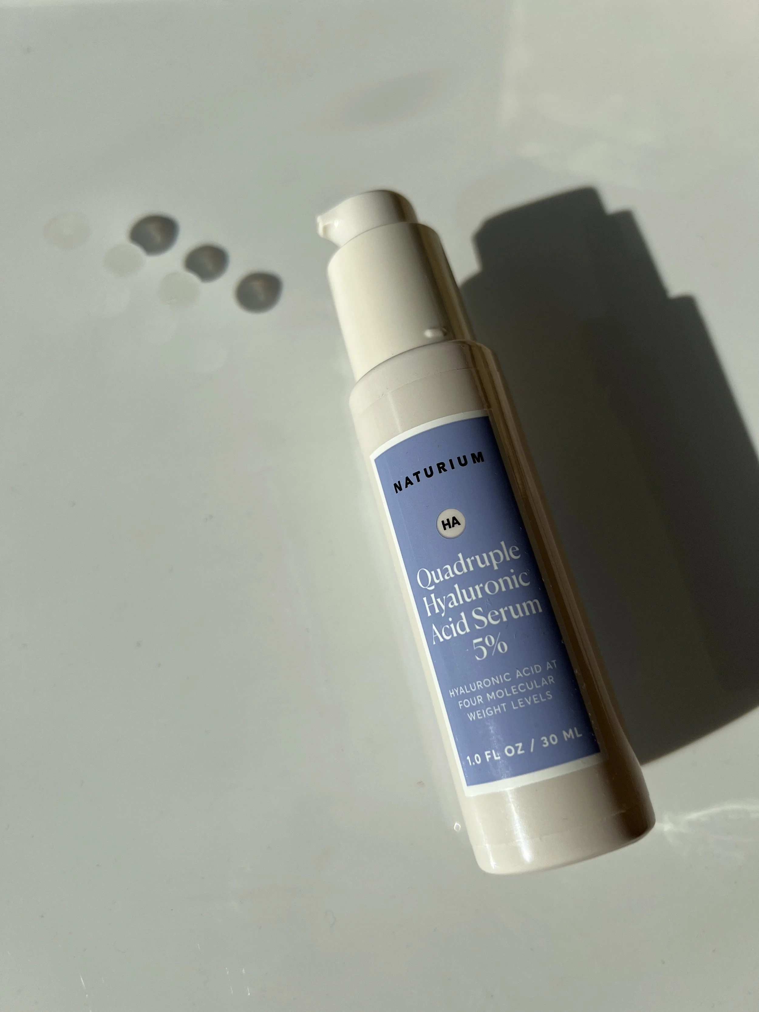 PRODUCT REVIEW NATURIUM QUADRUPLE HYALURONIC ACID SERUM 5 BEST SERUM TO FIX DEHYDRATED SKIN