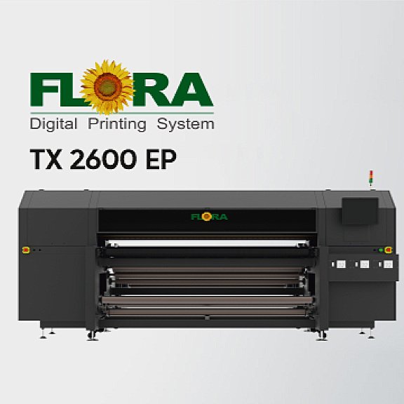 FLORA High Speed Digital Fabric Inkjet Printing Machine T-180