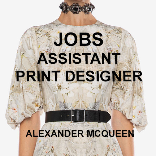 alexander mcqueen vacancies