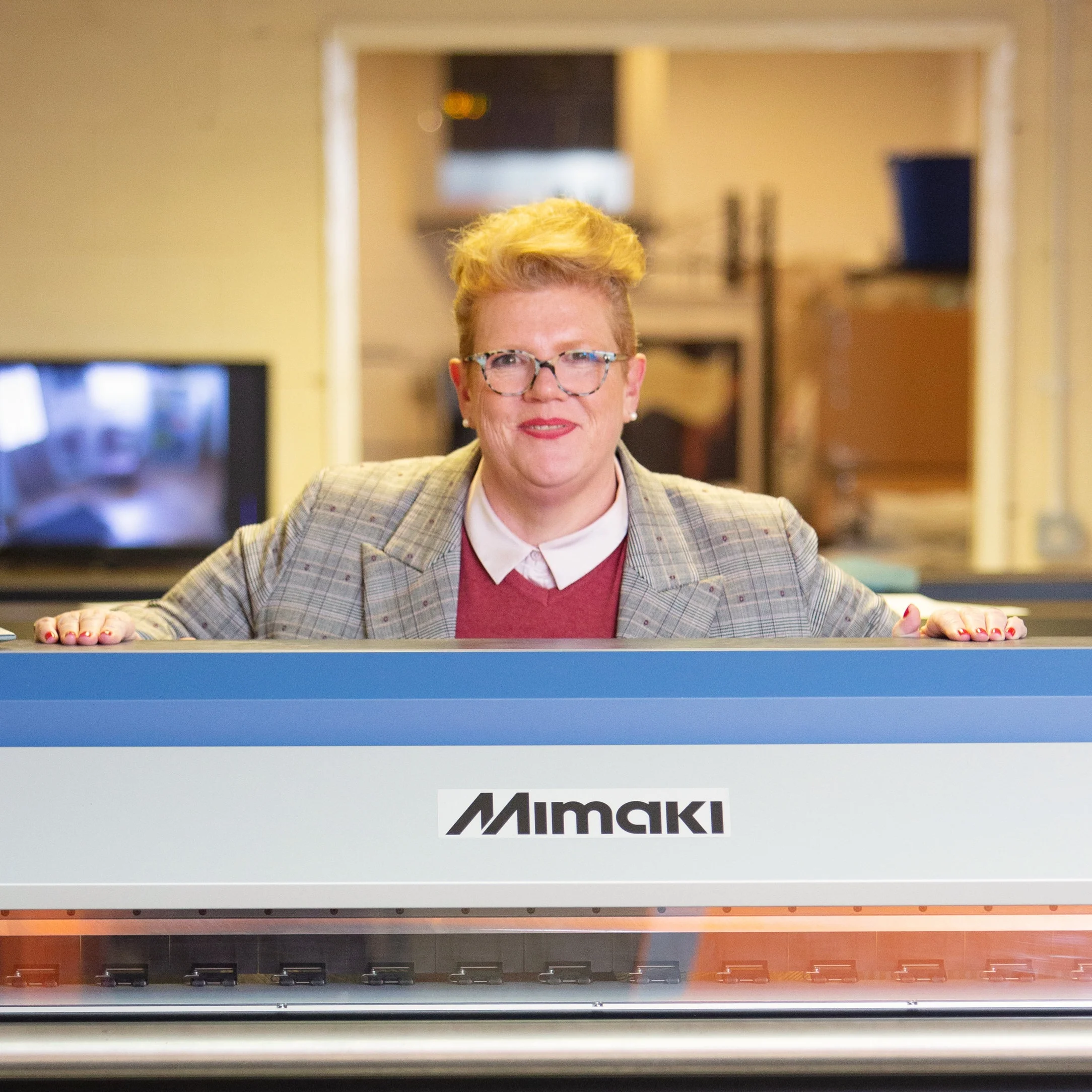 Meet Vicki Swinden, MD at The PrintCompany, Warrington, Cheshire.