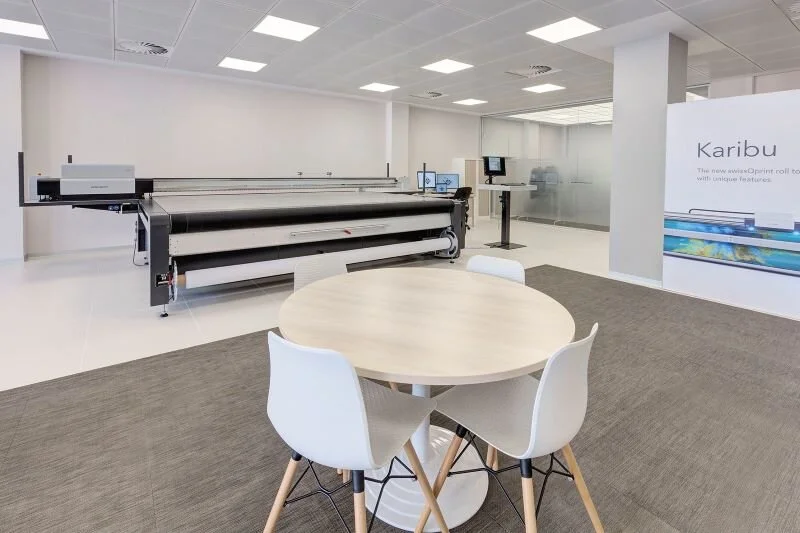New swissQprint Showroom Opens In Barcelona