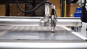 Design Packaging of the UK Invest In A New Zund G3 120 Mm High Beam Cutter 