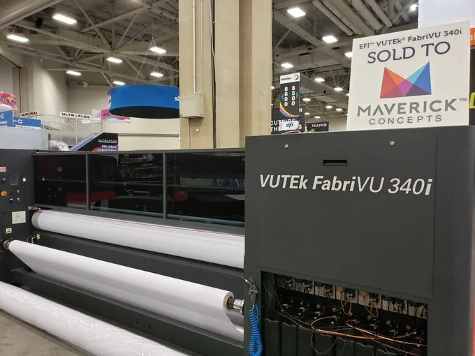 Maverick Concepts Of Texas Invest In Future Growth With Its 2nd Vutek Fabrivu Printer And EFI ERP Workflow