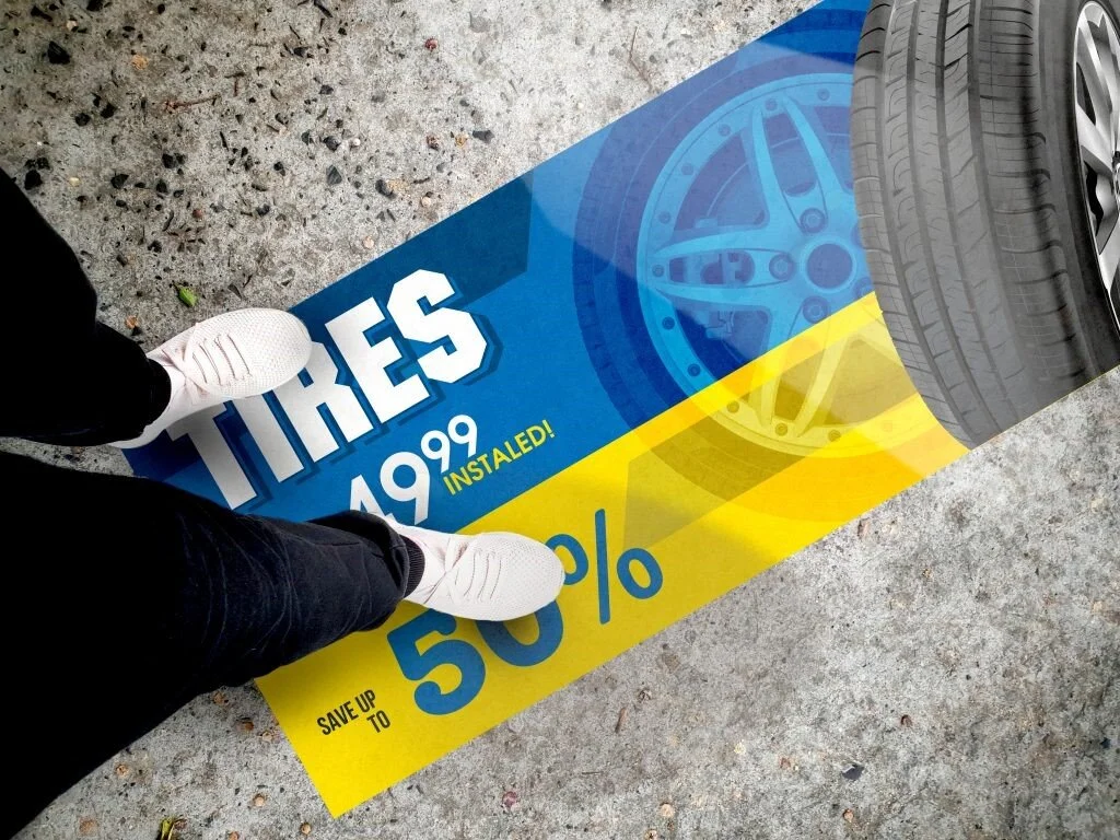 Drytac Adds Aluminium Polar Street FX To Outdoor Floor Graphics Range