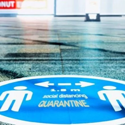 HP Removable Adhesive Fabric Is Now ANSI Certified Safe For Floor Graphics!