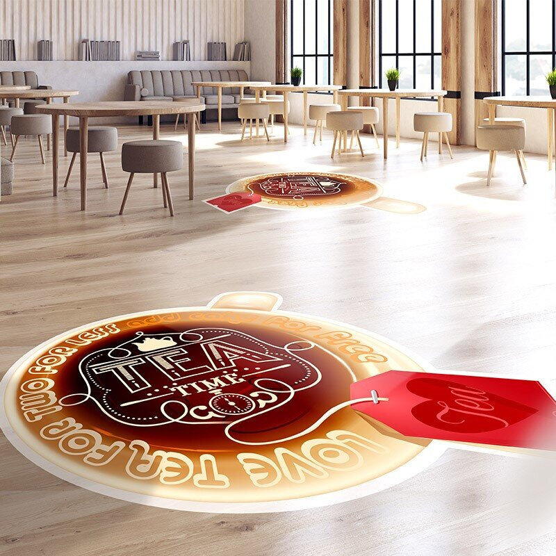Drytac Makes Floor Graphics Safe And Simple With New One-Part Floortac Products