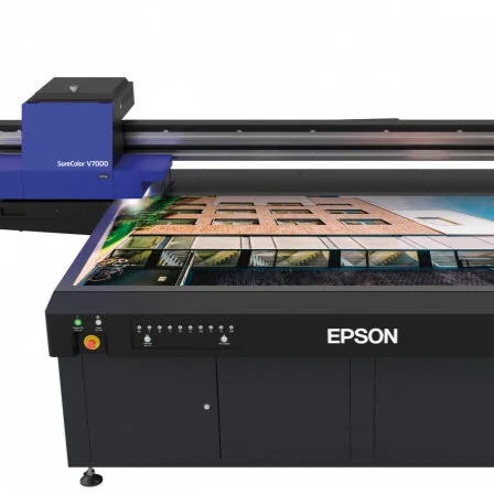 Epson Announces Its First UV LED Flatbed Digital Printer
