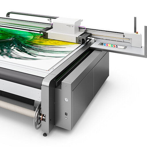 The SwissQprint Nyala 3 Flatbed Printer Keeps Vinehall Displays Operating During Lockdown 