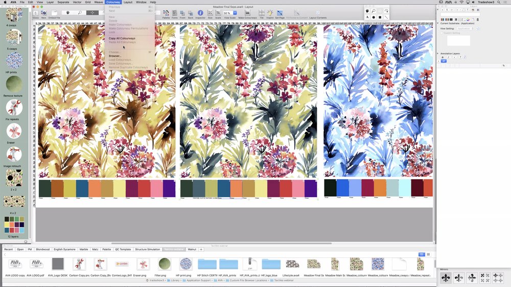 WHERE DESIGN COLOUR AND TEXTILE PRINTING INTERCONNECT THE WORKFLOW MUST ...