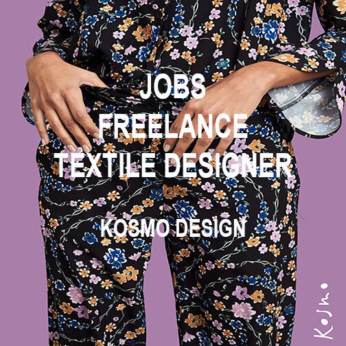 [JOBS] FREELANCE TEXTILE DESIGNER : KOSMO DESIGN LONDON