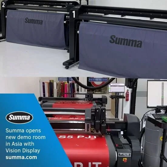 Summa Partners With Vision Display To Open New Asia Demo Room In Singapore 