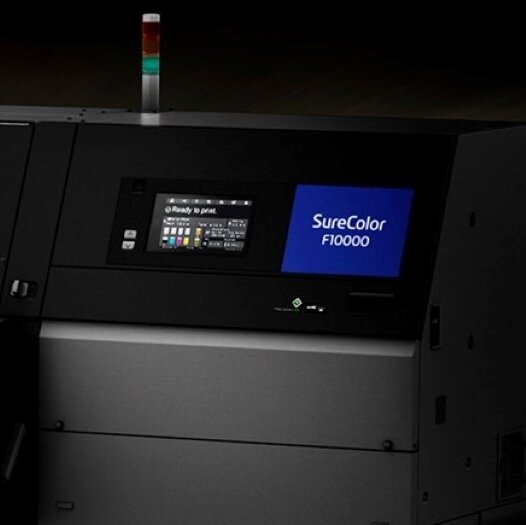 The New Epson Surecolor SC-F10000H Offers Optional Prints With Fluorescent Or Light Inks