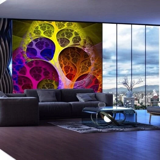 PONGS® Digitally Printed  DESCOR® Sets The Scene For This Design Loft Above The City Of Cape Town