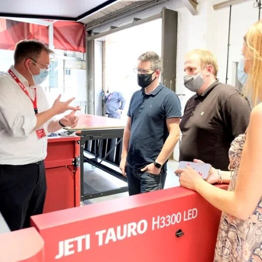 Agfa’s Officially Opens Its New Inkjet Competence Centre In Rugby As It Hosts The Trade Over A Two Day Face To Face Event