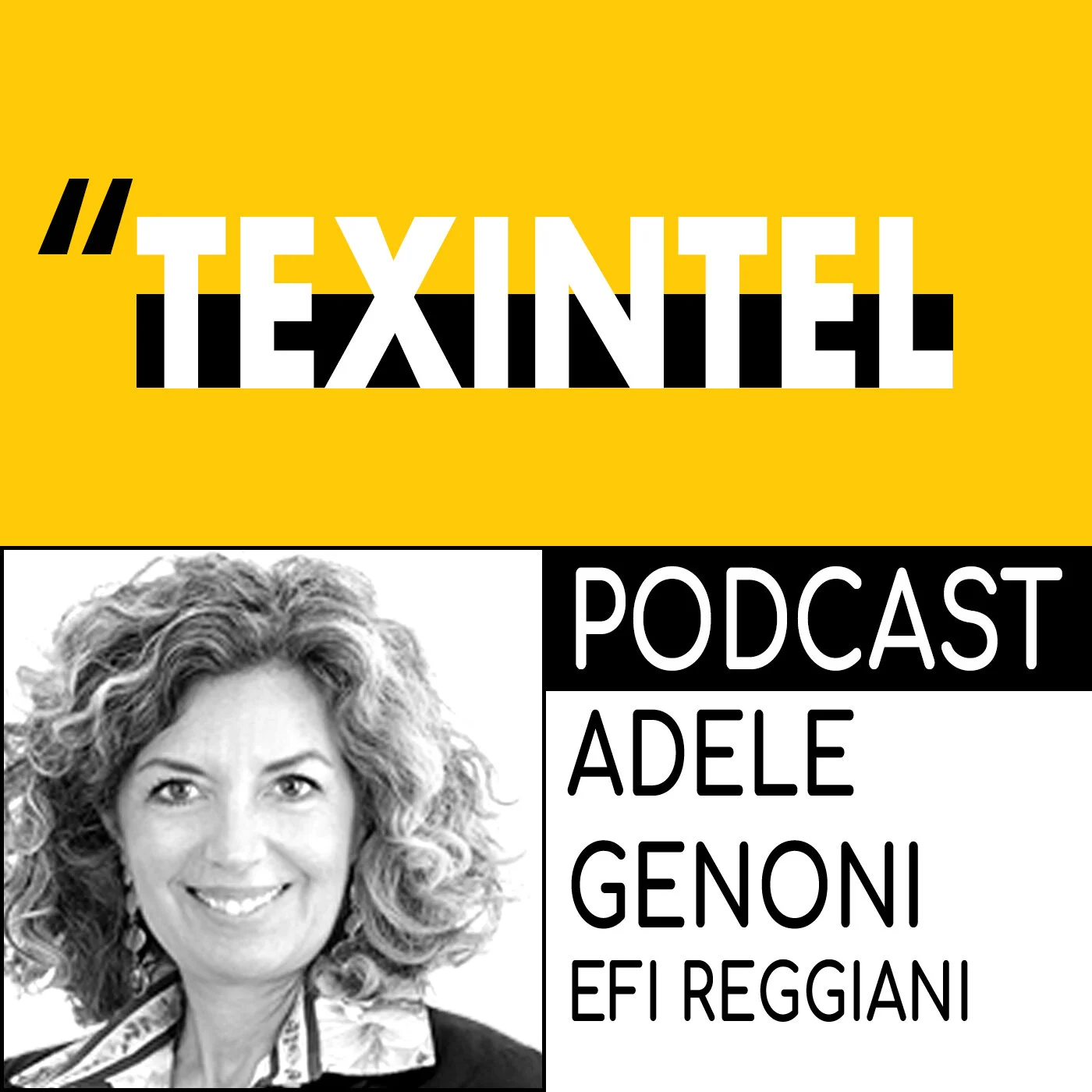 TEXINTEL TALKS - EPISODE 059 - ADELE GENONI - EFI REGGIANI - 50 MILLION METRES AND BEYOND - DIGITAL TEXTILE PRINTING INSIGHTS episode artwork