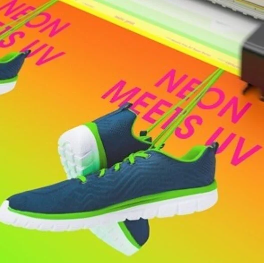 Neon Meets UV With swissQprint’s New Colours For UV Digital Printing
