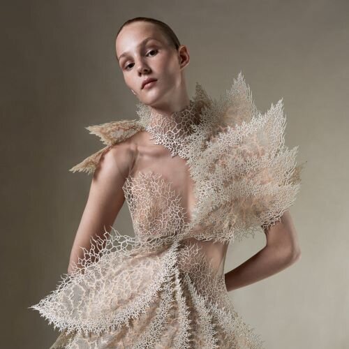 botanist blok Hjelm Iris Van Herpen's 3D Printed Fashion Creations Combine Haut-Couture And  Hi-Tec With Eco Responsibility — TEXINTEL