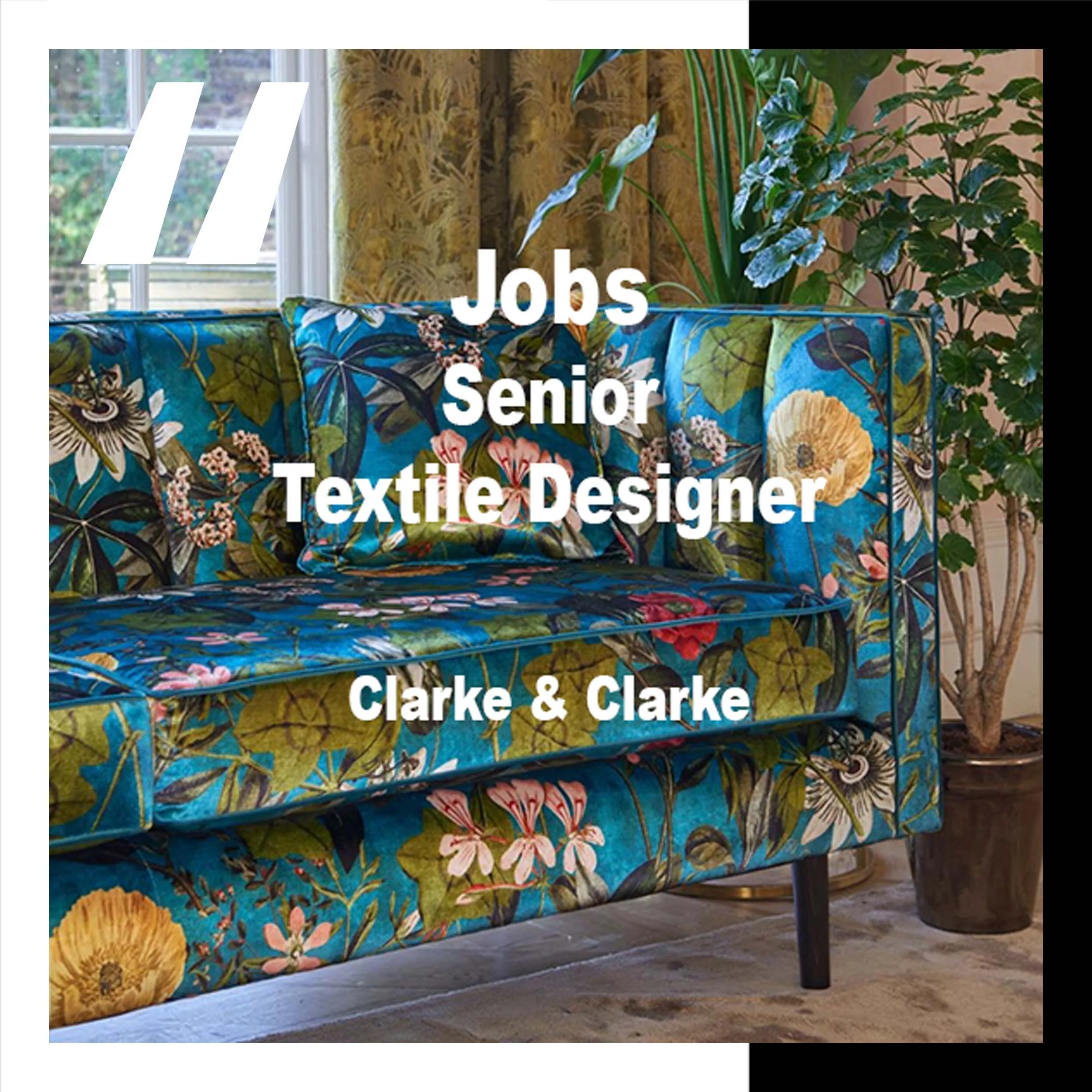 [JOBS] SENIOR TEXTILE DESIGNER : CLARKE &amp; CLARKE