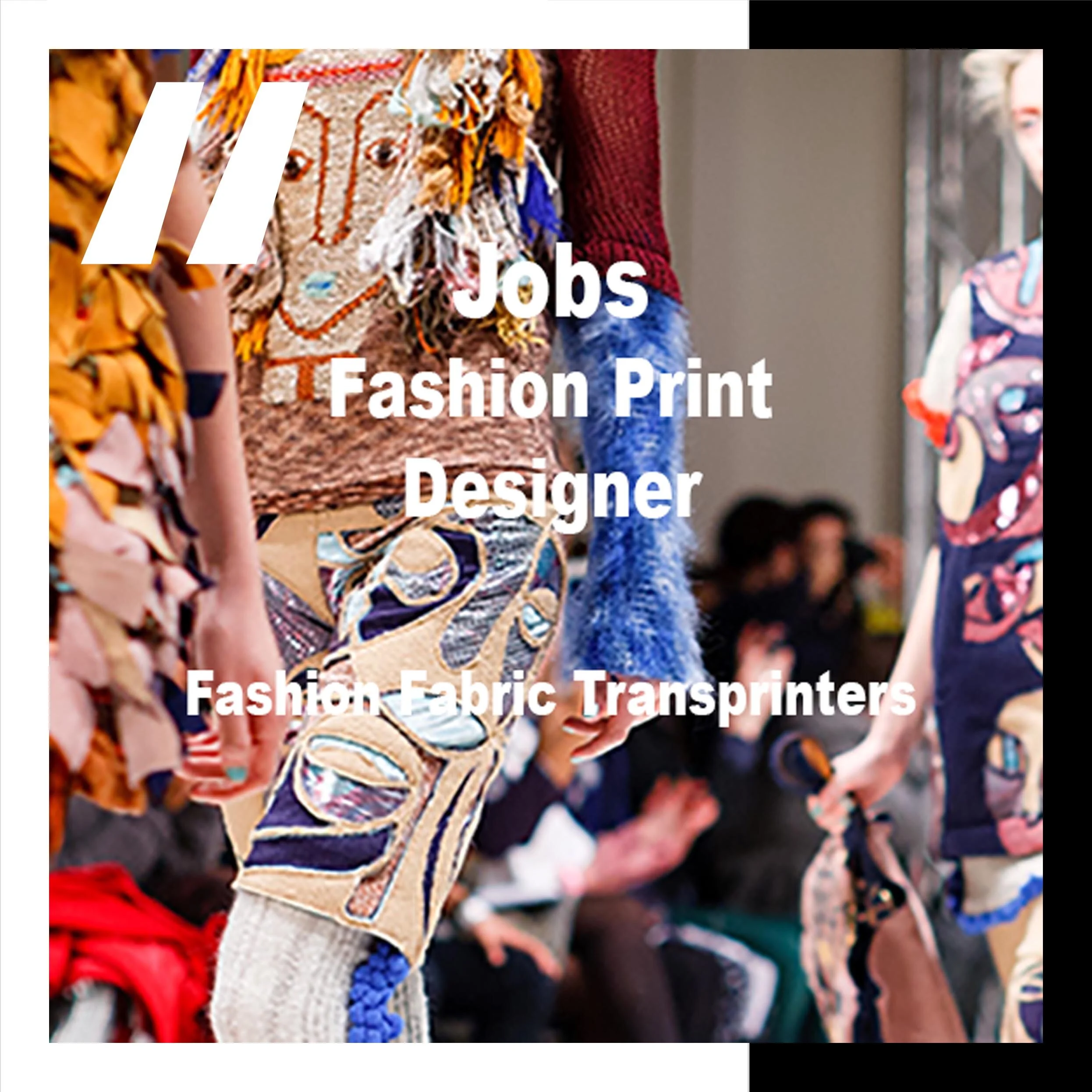[JOBS] FASHION PRINT DESIGNER : FASHION FABRIC TRANSPRINTERS