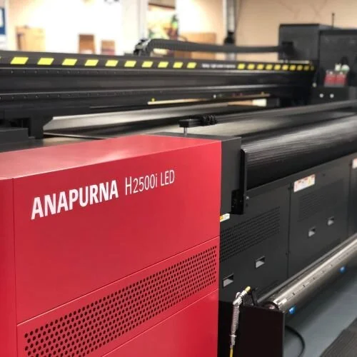 The Agfa Anapurna H2500i From I-Sub Keeps The Flag Flying For Cambridgeshire Digital Printer