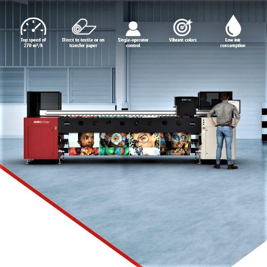 First Agfa Avinci CX3200 Dye-Sublimation Printer Installed At Publi-FDM Of Belgium