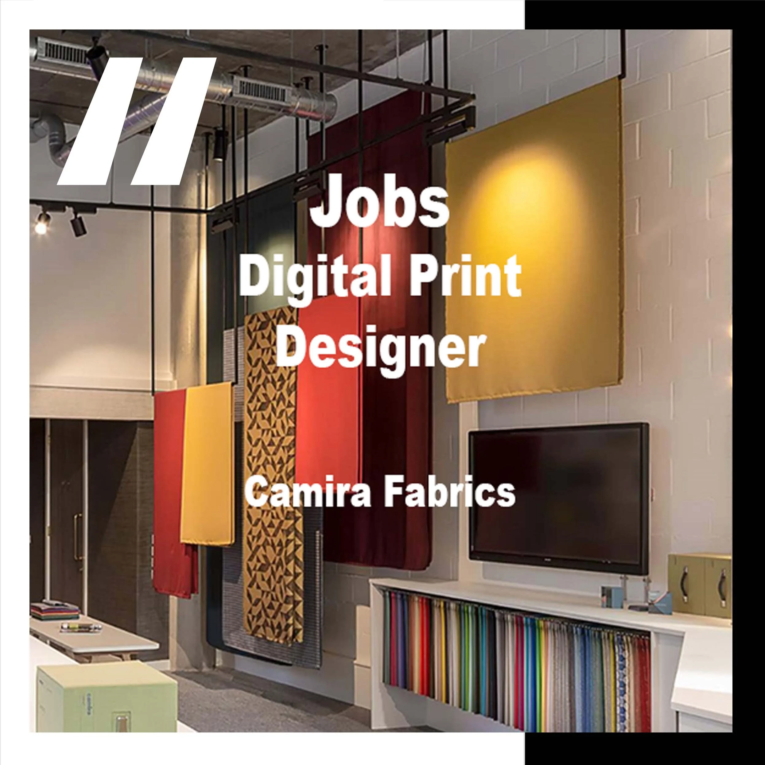 [JOBS] DIGITAL PRINT DESIGNER : CAMIRA FABRICS