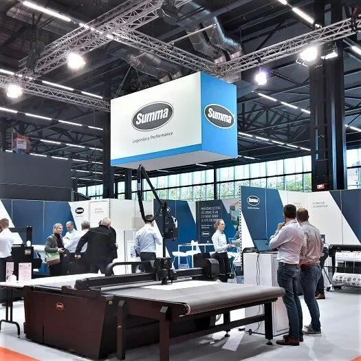 Summa Opens At FESPA 2021 Today To Reunite With Its Customers And Demonstrate The Versatility, Speed And Accuracy Of Its Cutting Machines