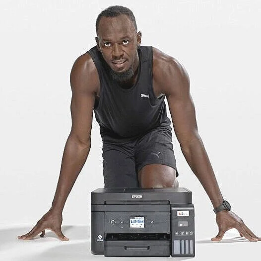 Epson And Usain Bolt Sign EMEAR Partnership To Promote Cartridge-Free Printing