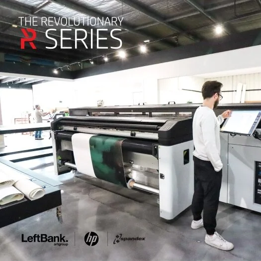 The HP Latex R2000 Plus Printer Enables The Left Bank Art Group Of Australia’s Gold Coast To Print Flat-Out On Spandex 