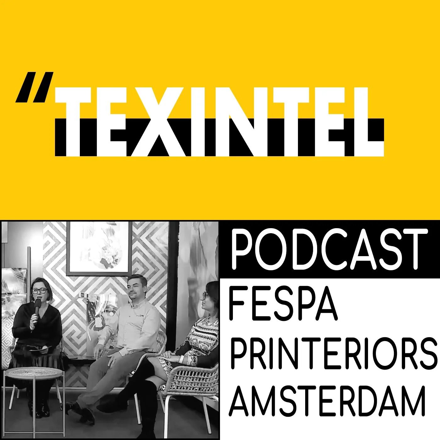 TEXINTEL TALKS - EPISODE 063 - FESPA PRINTERIORS - EXPERTS IN CONVERSATION - MARKET TRENDS AND OPPORTUNITIES episode artwork