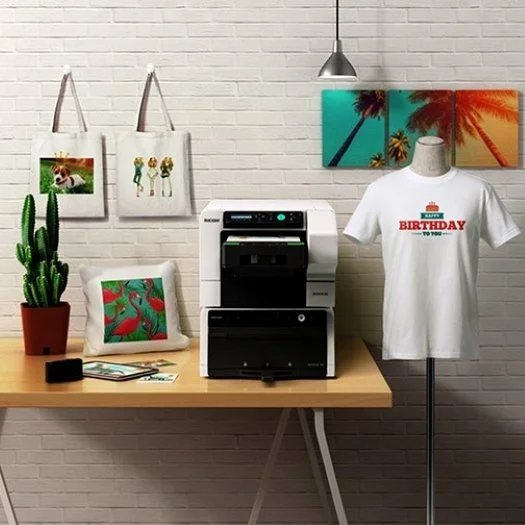 As Christmas 2021 Approaches Ricoh DTG Printers In Swiss Department Store Group Continue To Produce Individually Printed Textiles