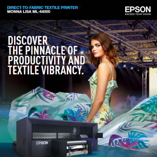 Epson Indonesia Launch The Monna Lisa ML-6400 Bringing Superfast Digital Textile Printing At 740 M2/Hr To The Indonesian Industrial Textile Market