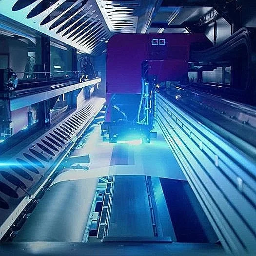 Image Options Of California Gains Versatility And Speed With An EFI Vutek Q5r UV LED Roll-To-Roll Printer Installation 